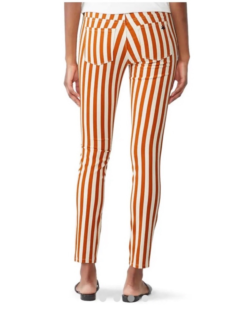 Scotch & Soda Maison Scotch Striped Mid-Rise Skinny Jeans 30/32 - Picture 2 of 9